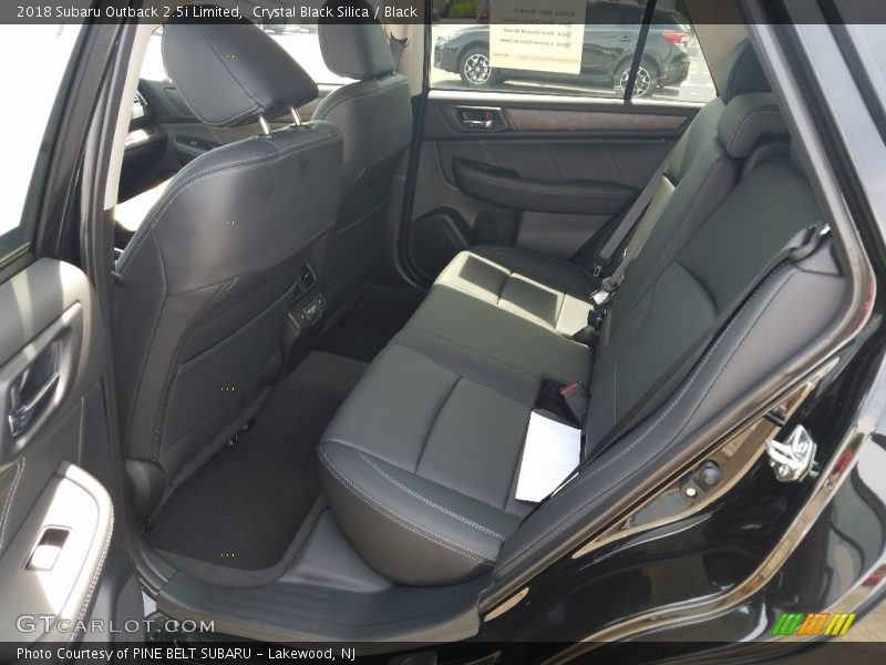 Crystal Black Silica / Black 2018 Subaru Outback 2.5i Limited