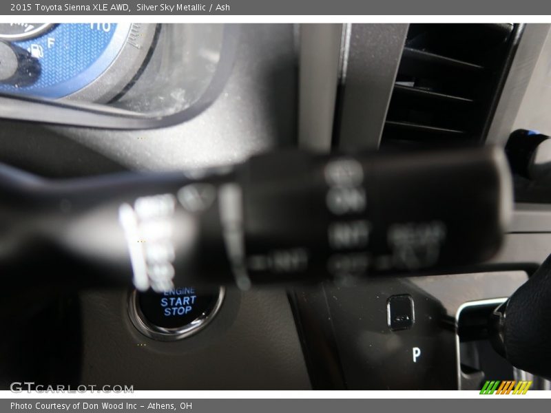 Silver Sky Metallic / Ash 2015 Toyota Sienna XLE AWD