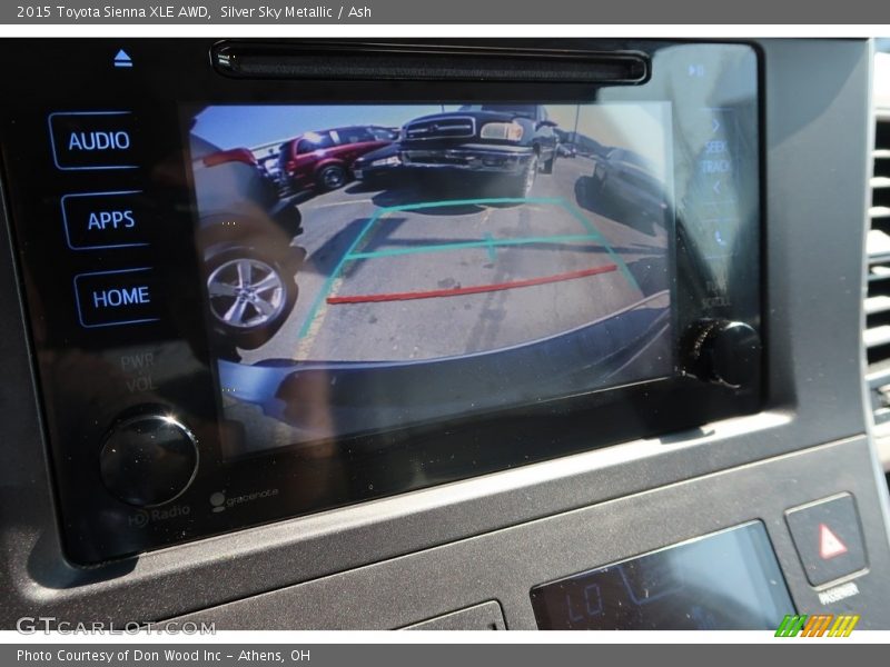 Silver Sky Metallic / Ash 2015 Toyota Sienna XLE AWD