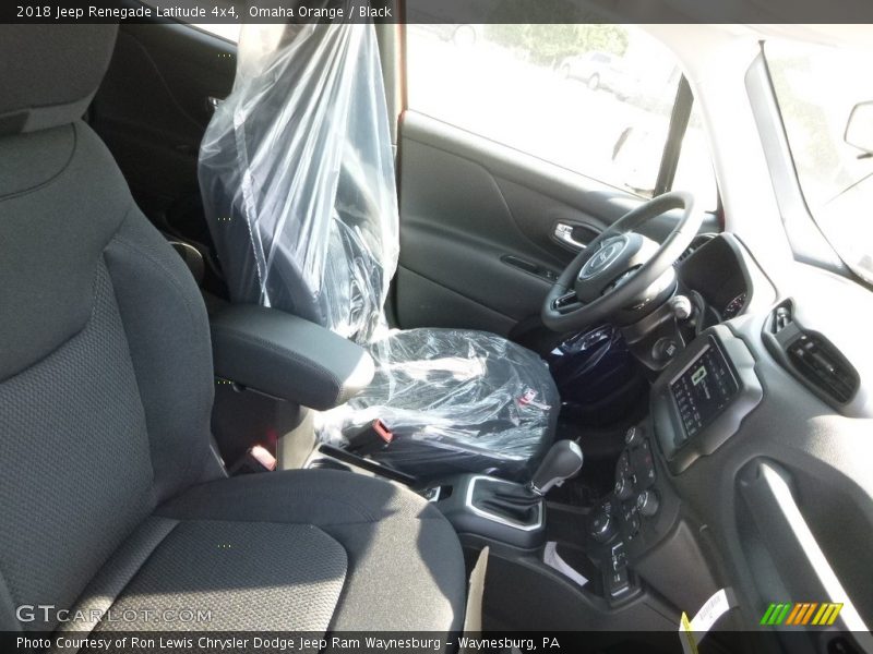 Omaha Orange / Black 2018 Jeep Renegade Latitude 4x4
