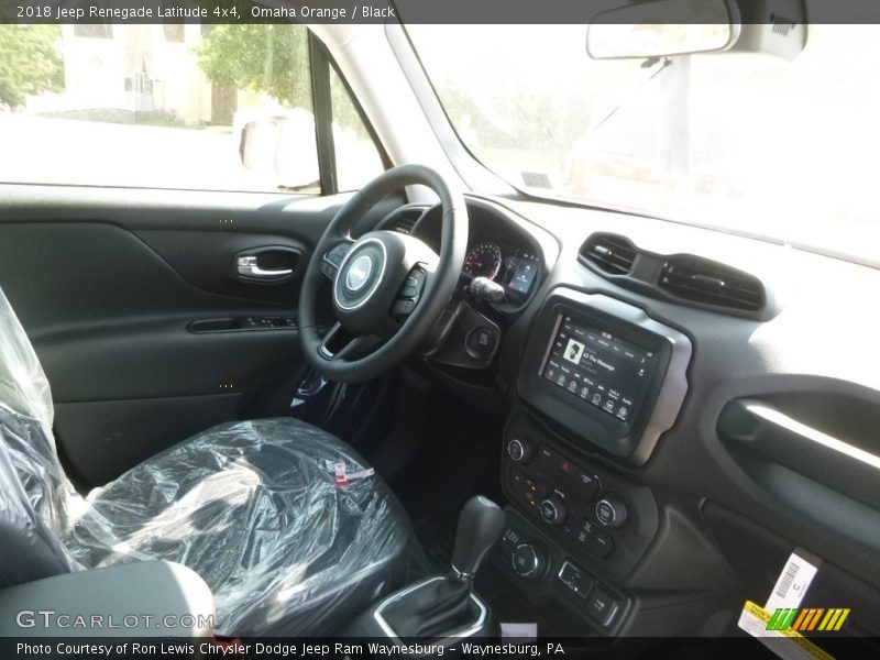 Omaha Orange / Black 2018 Jeep Renegade Latitude 4x4