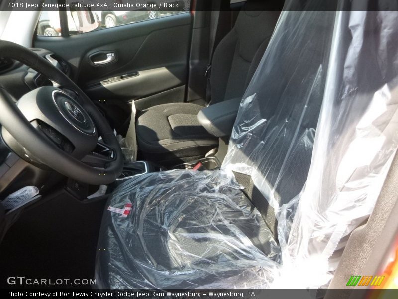 Omaha Orange / Black 2018 Jeep Renegade Latitude 4x4