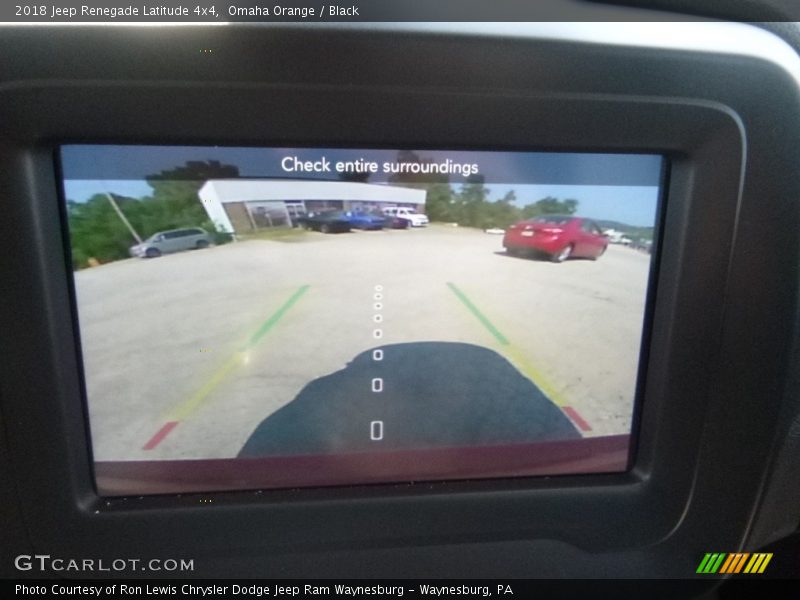 Omaha Orange / Black 2018 Jeep Renegade Latitude 4x4