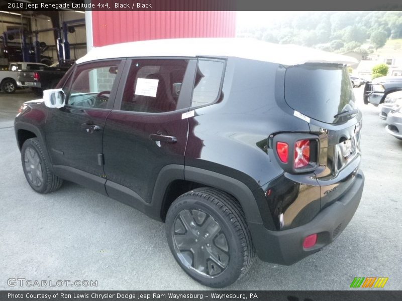 Black / Black 2018 Jeep Renegade Latitude 4x4