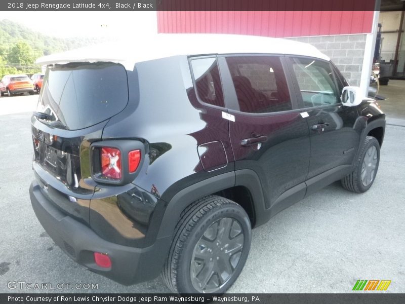 Black / Black 2018 Jeep Renegade Latitude 4x4