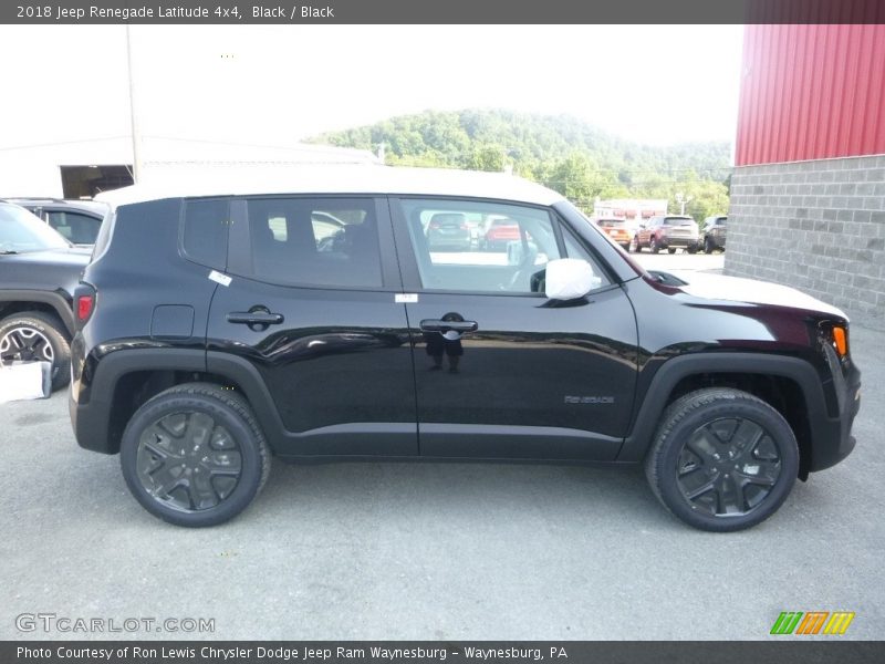Black / Black 2018 Jeep Renegade Latitude 4x4