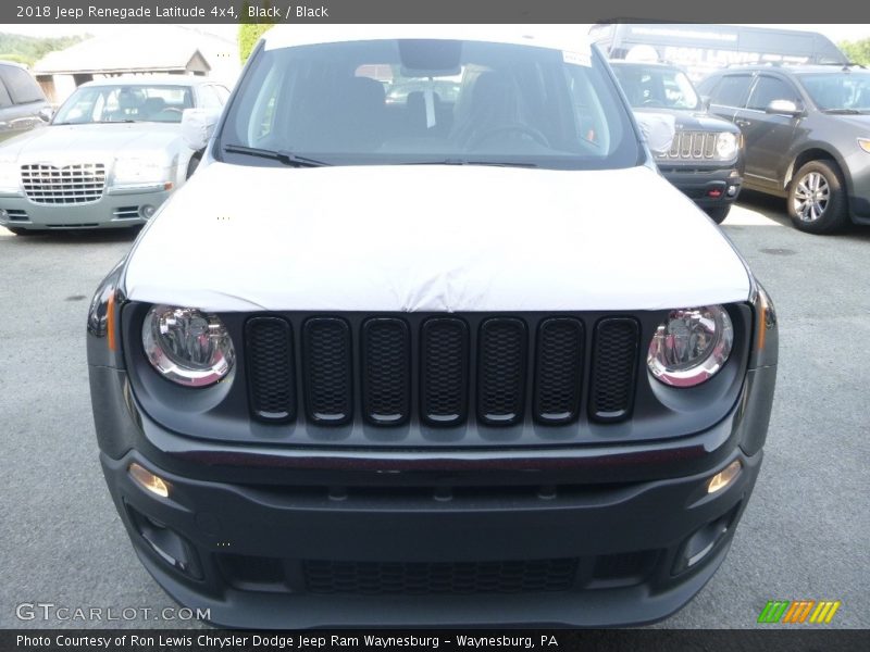 Black / Black 2018 Jeep Renegade Latitude 4x4