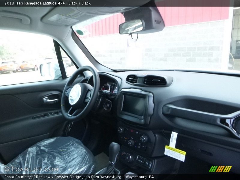Black / Black 2018 Jeep Renegade Latitude 4x4