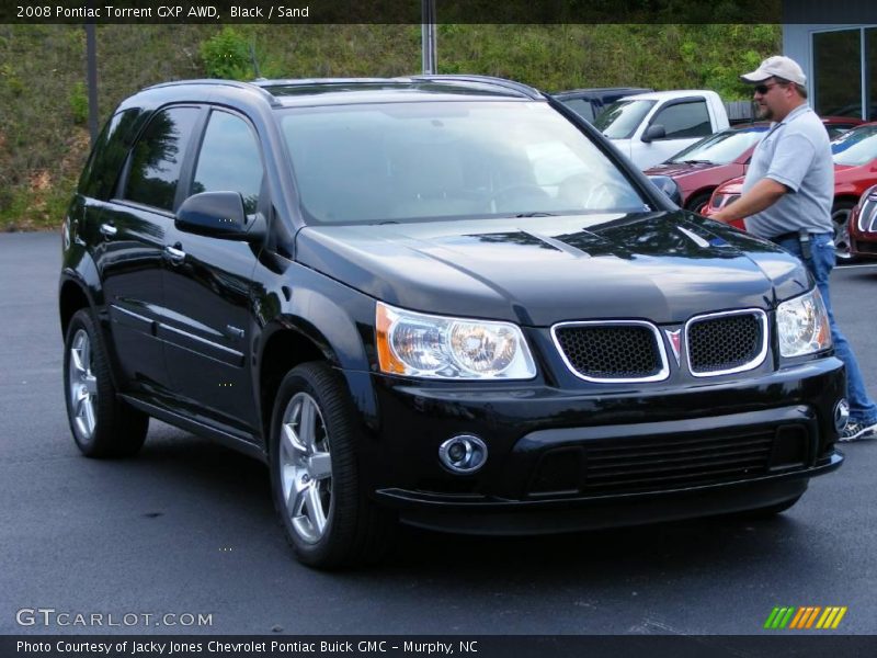 Black / Sand 2008 Pontiac Torrent GXP AWD