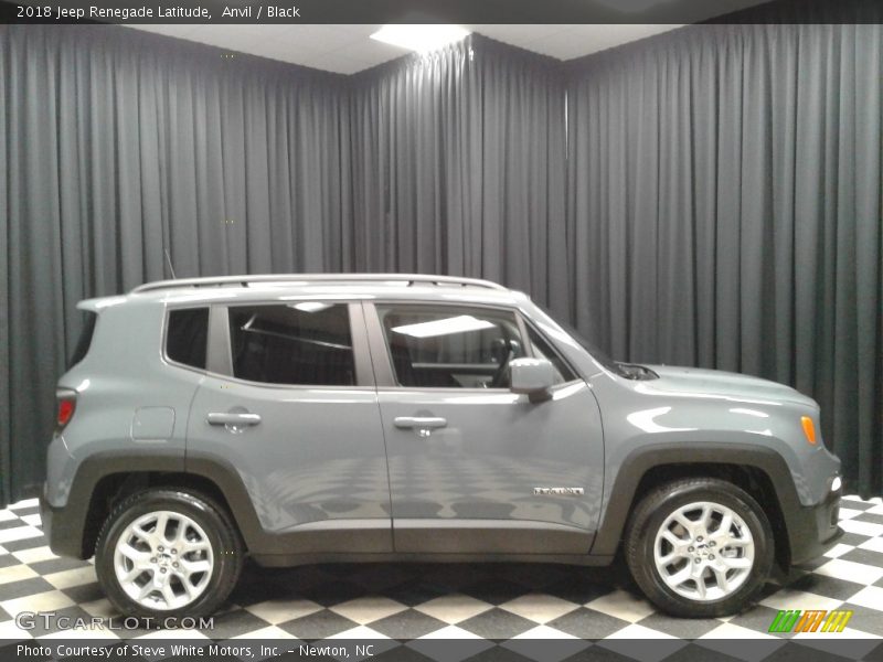 Anvil / Black 2018 Jeep Renegade Latitude