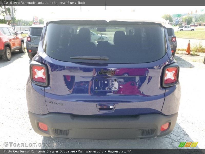 Jetset Blue / Black 2018 Jeep Renegade Latitude 4x4