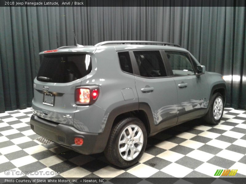 Anvil / Black 2018 Jeep Renegade Latitude