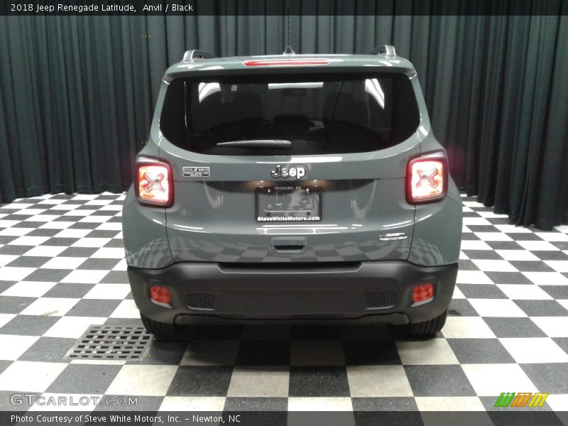 Anvil / Black 2018 Jeep Renegade Latitude