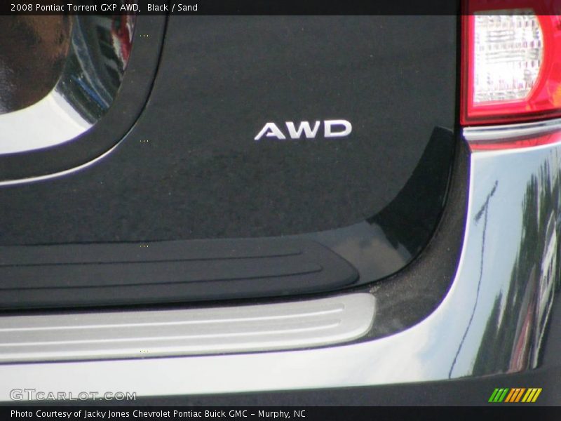 Black / Sand 2008 Pontiac Torrent GXP AWD