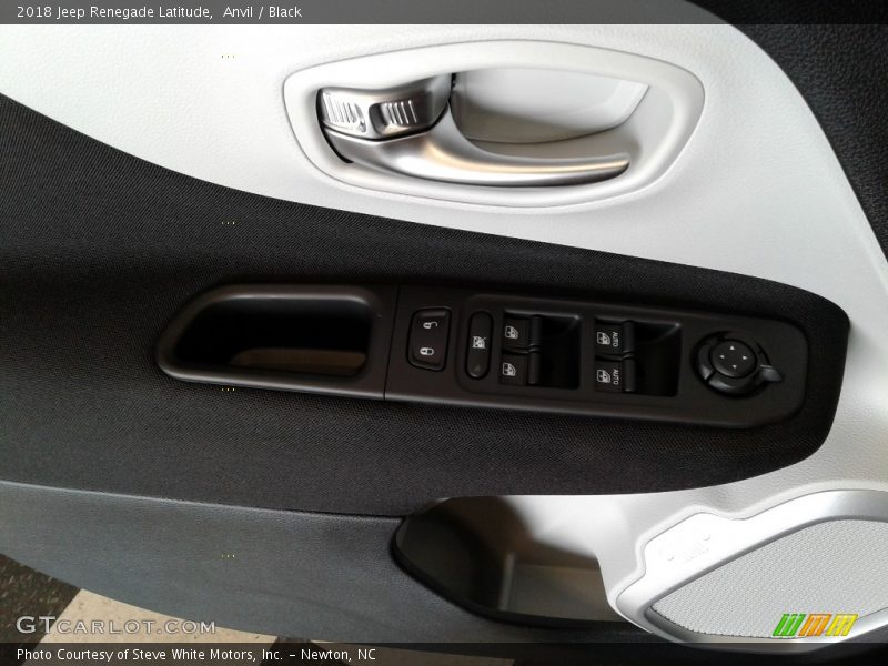 Anvil / Black 2018 Jeep Renegade Latitude