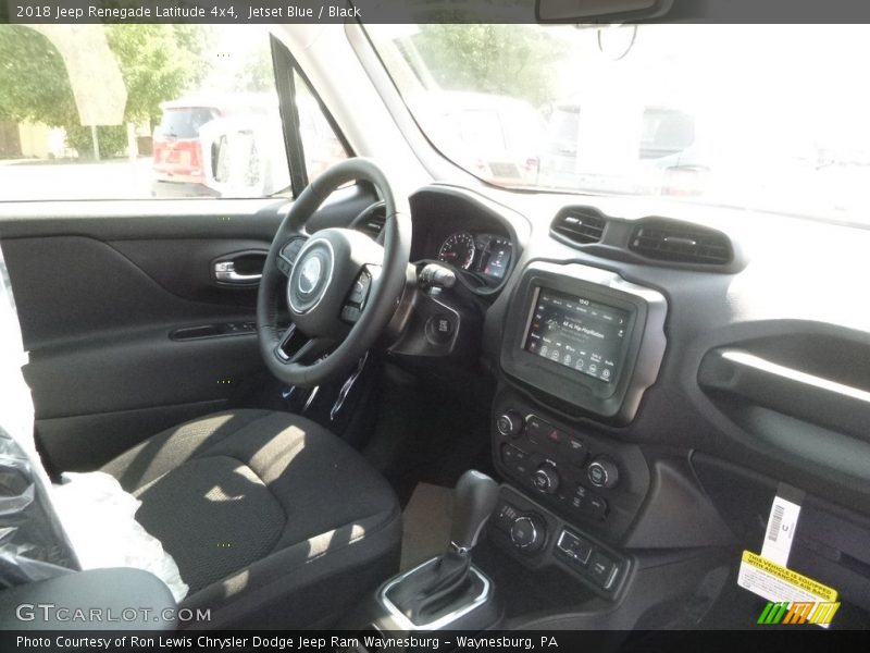 Jetset Blue / Black 2018 Jeep Renegade Latitude 4x4