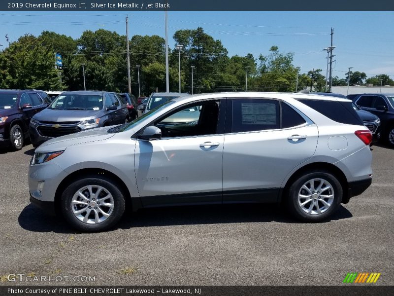 Silver Ice Metallic / Jet Black 2019 Chevrolet Equinox LT