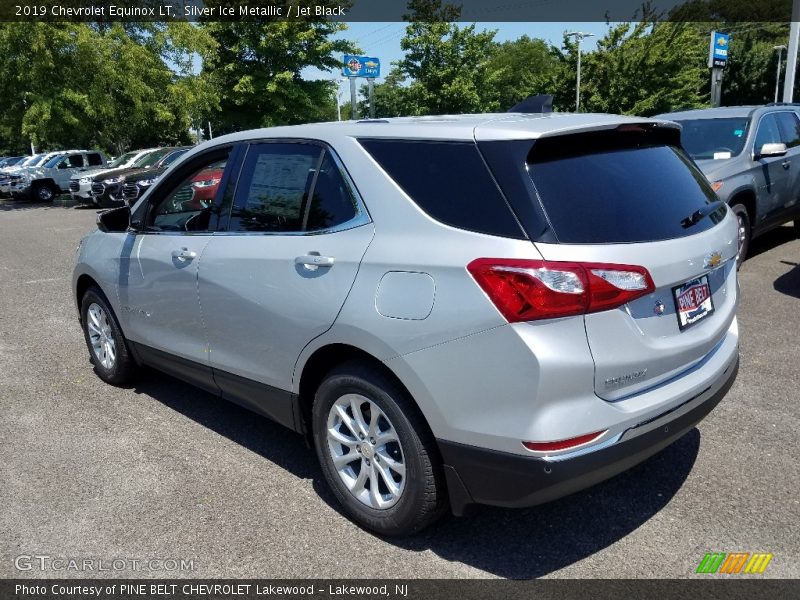 Silver Ice Metallic / Jet Black 2019 Chevrolet Equinox LT
