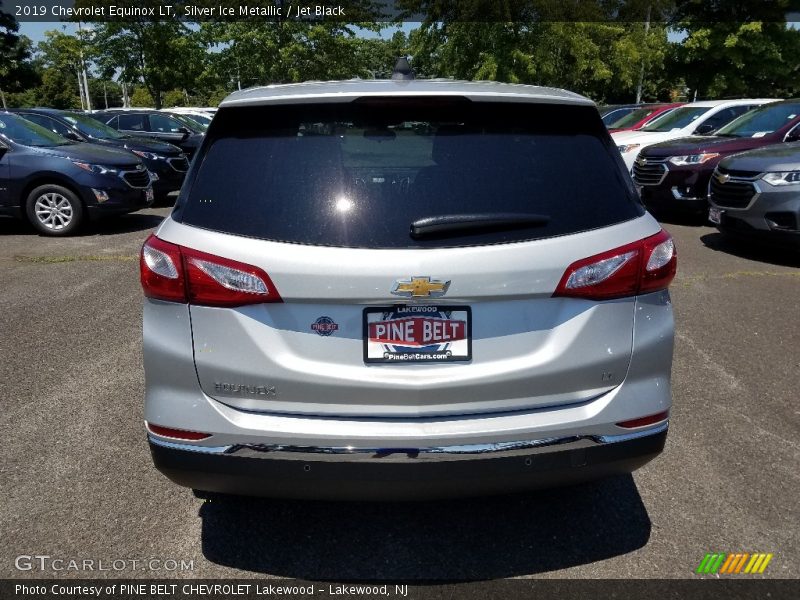 Silver Ice Metallic / Jet Black 2019 Chevrolet Equinox LT