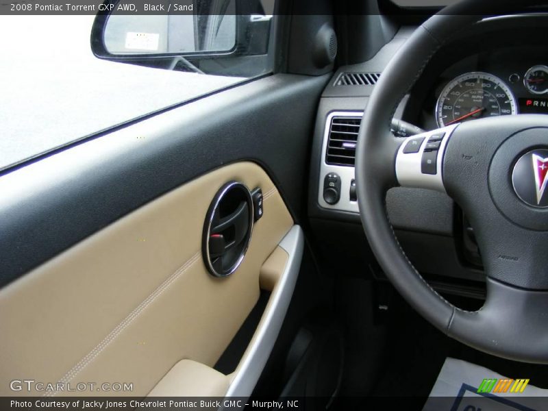 Black / Sand 2008 Pontiac Torrent GXP AWD