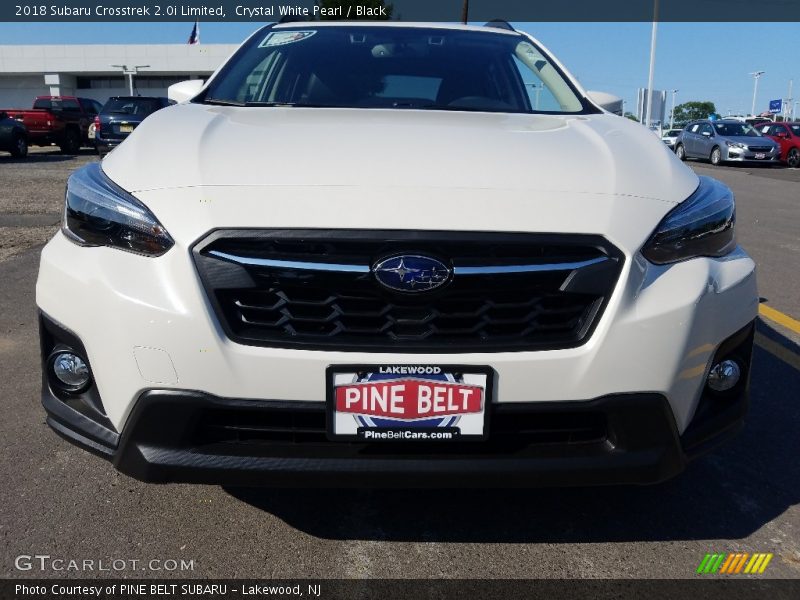 Crystal White Pearl / Black 2018 Subaru Crosstrek 2.0i Limited