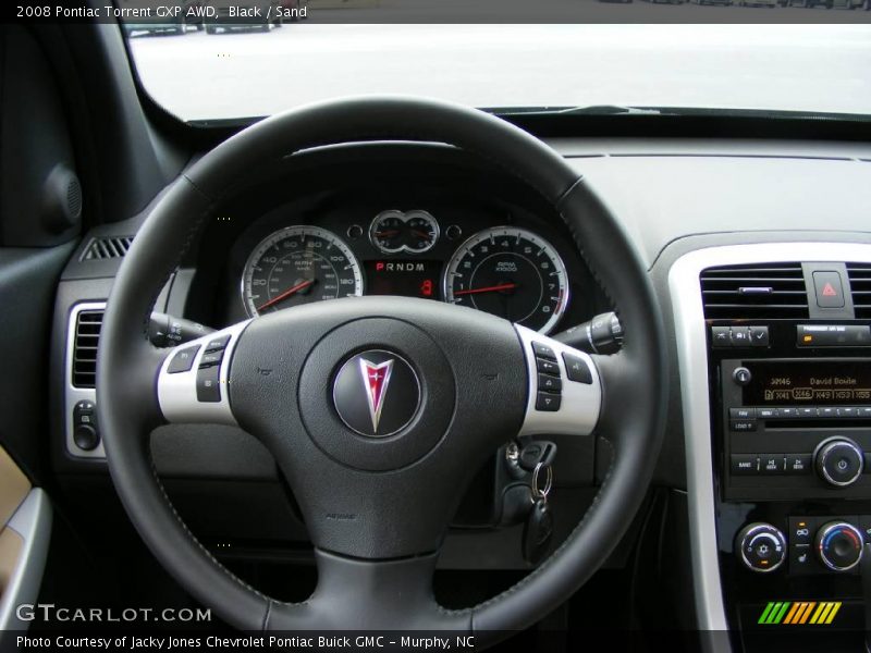 Black / Sand 2008 Pontiac Torrent GXP AWD