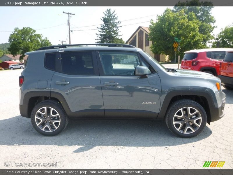 Anvil / Black 2018 Jeep Renegade Latitude 4x4
