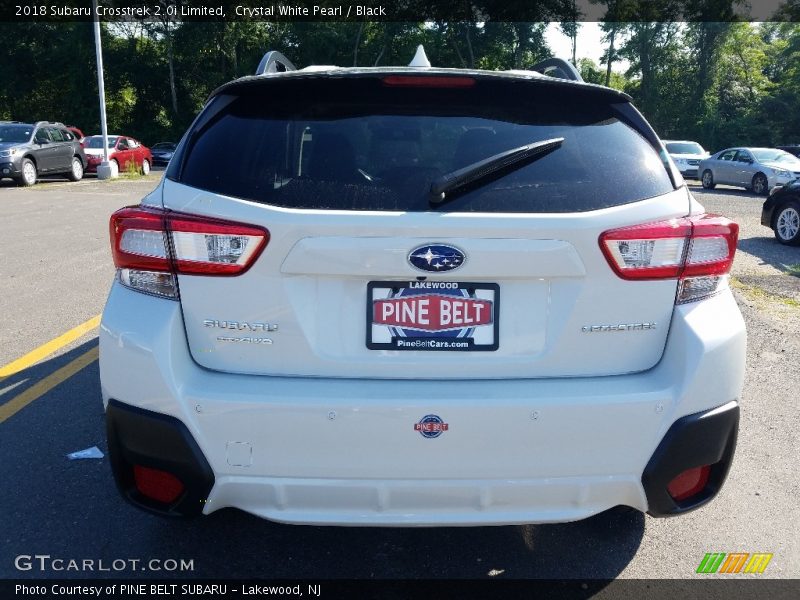 Crystal White Pearl / Black 2018 Subaru Crosstrek 2.0i Limited