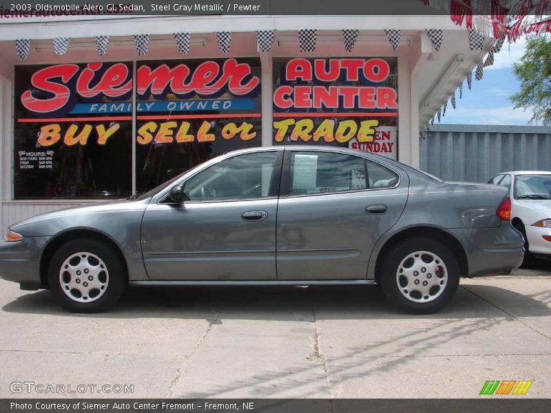 Steel Gray Metallic / Pewter 2003 Oldsmobile Alero GL Sedan