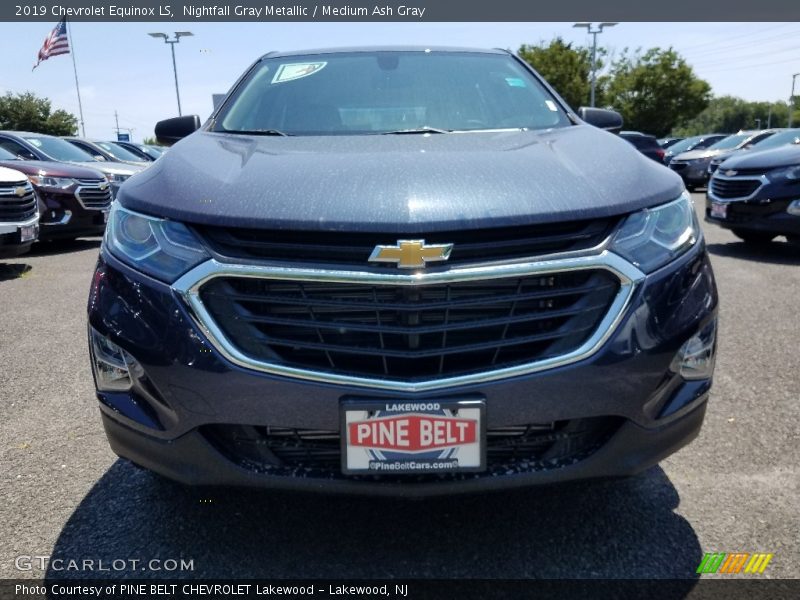 Nightfall Gray Metallic / Medium Ash Gray 2019 Chevrolet Equinox LS