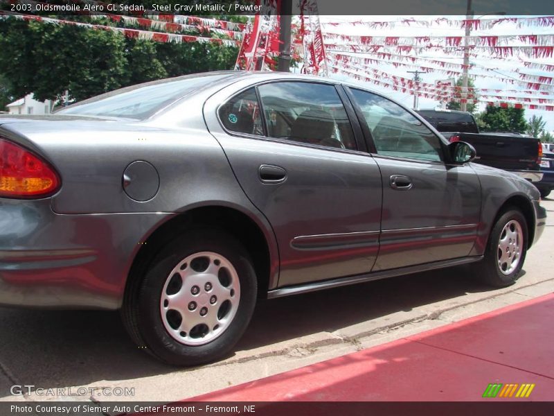 Steel Gray Metallic / Pewter 2003 Oldsmobile Alero GL Sedan