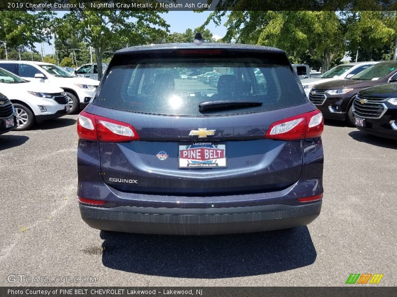 Nightfall Gray Metallic / Medium Ash Gray 2019 Chevrolet Equinox LS