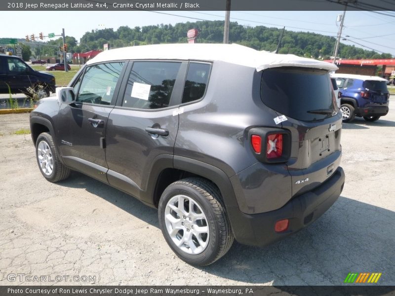 Granite Crystal Metallic / Black 2018 Jeep Renegade Latitude 4x4