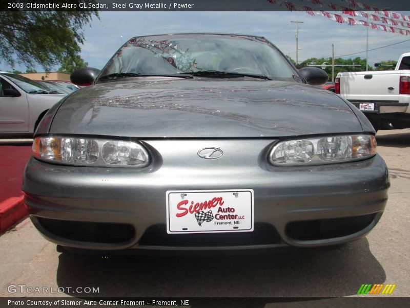 Steel Gray Metallic / Pewter 2003 Oldsmobile Alero GL Sedan