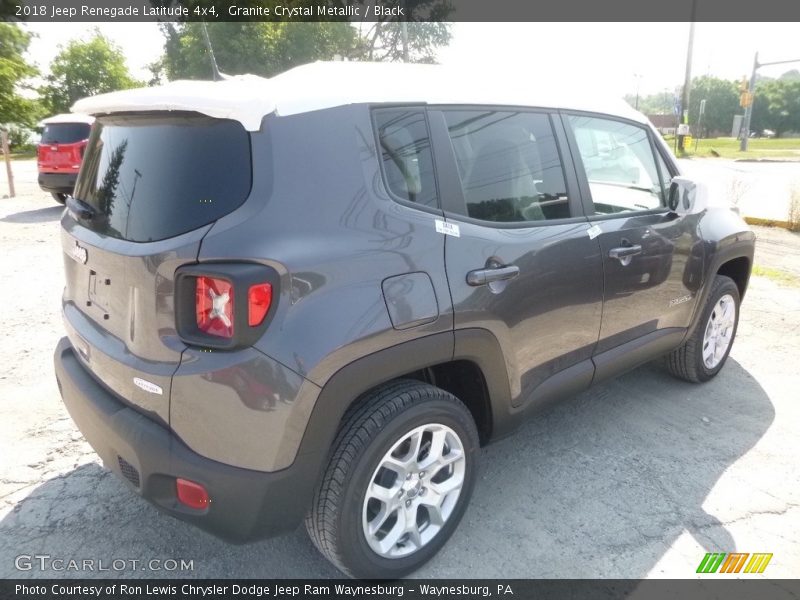 Granite Crystal Metallic / Black 2018 Jeep Renegade Latitude 4x4
