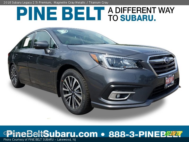 Magnetite Gray Metallic / Titanium Gray 2018 Subaru Legacy 2.5i Premium