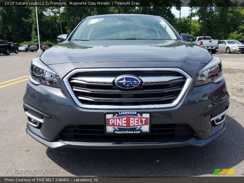 Magnetite Gray Metallic / Titanium Gray 2018 Subaru Legacy 2.5i Premium