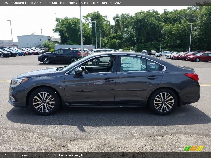 Magnetite Gray Metallic / Titanium Gray 2018 Subaru Legacy 2.5i Premium