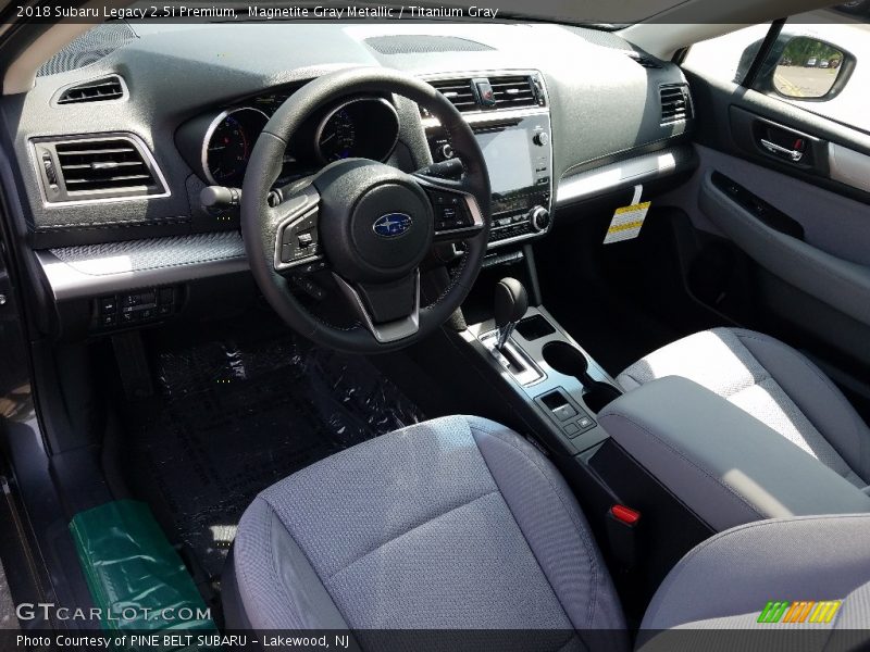 Magnetite Gray Metallic / Titanium Gray 2018 Subaru Legacy 2.5i Premium