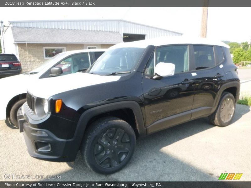 Black / Black 2018 Jeep Renegade Latitude 4x4