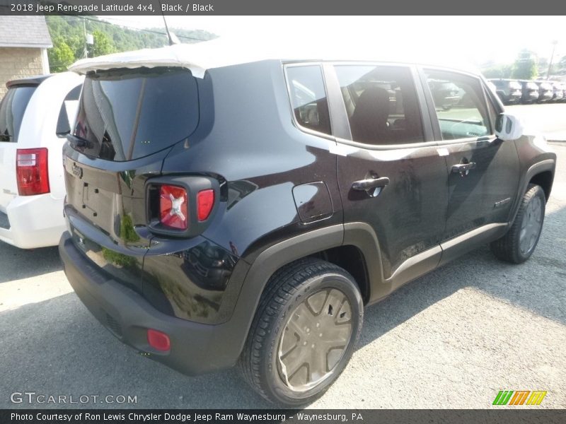 Black / Black 2018 Jeep Renegade Latitude 4x4