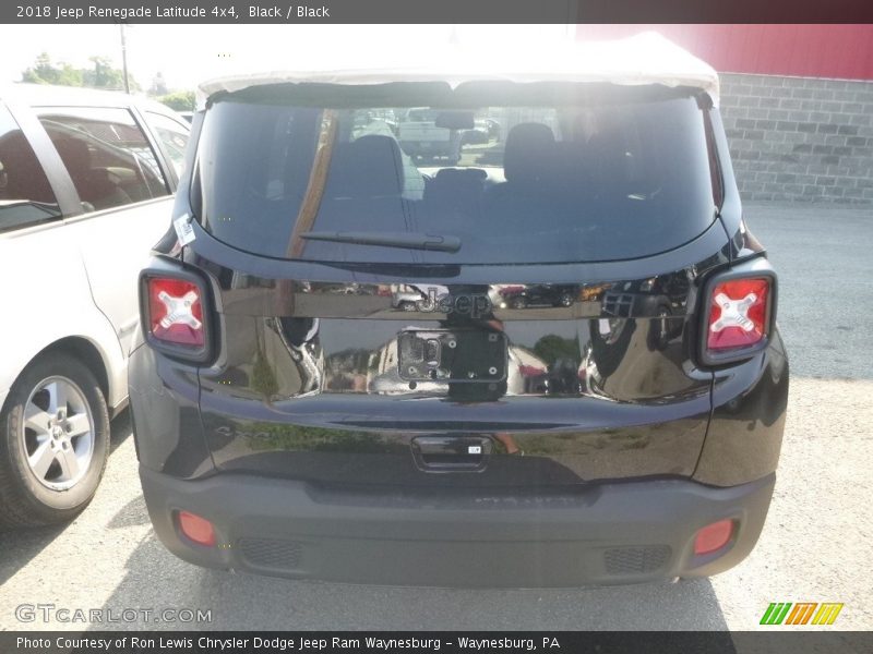 Black / Black 2018 Jeep Renegade Latitude 4x4