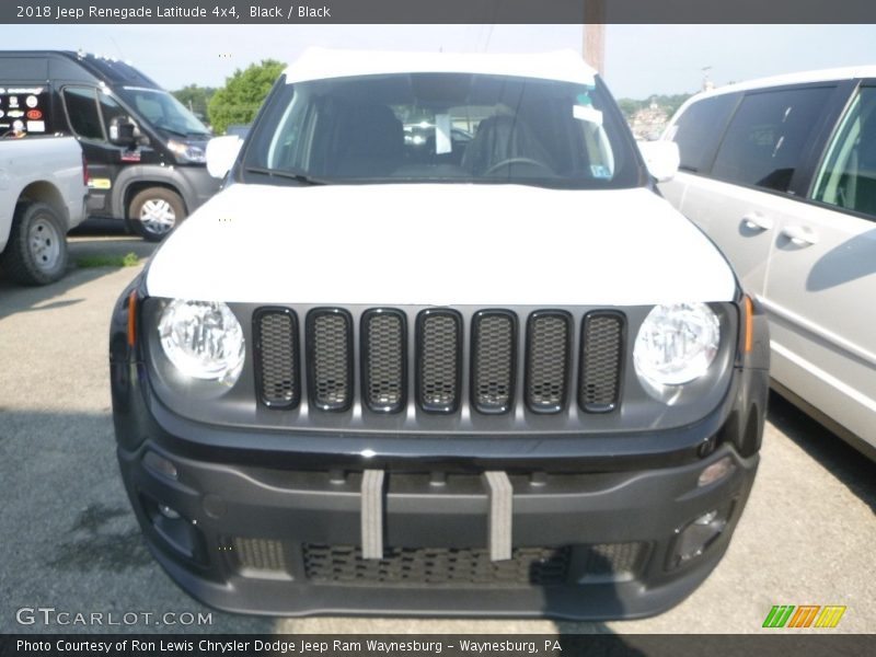 Black / Black 2018 Jeep Renegade Latitude 4x4