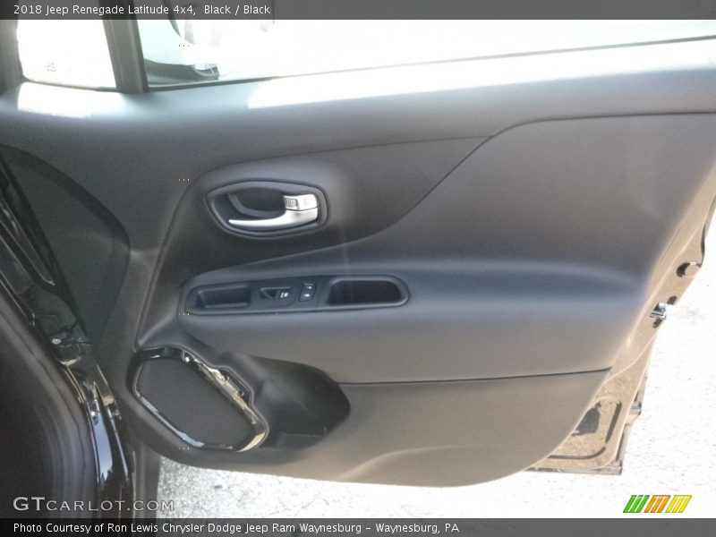 Black / Black 2018 Jeep Renegade Latitude 4x4