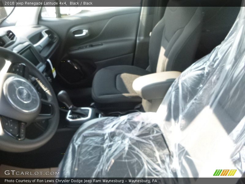 Black / Black 2018 Jeep Renegade Latitude 4x4