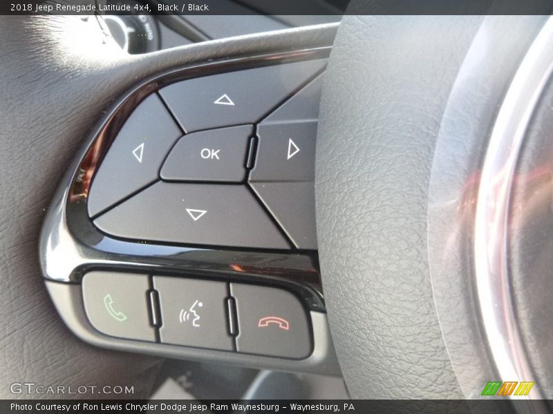Black / Black 2018 Jeep Renegade Latitude 4x4