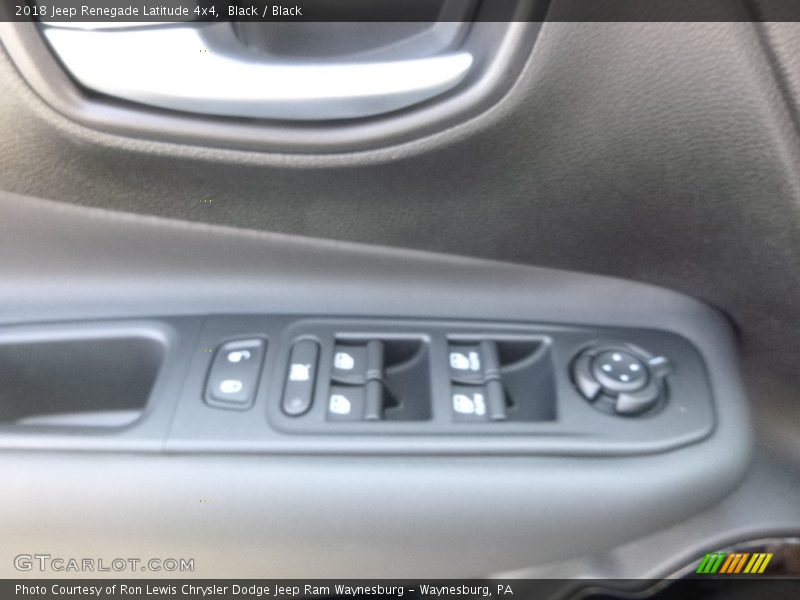Black / Black 2018 Jeep Renegade Latitude 4x4