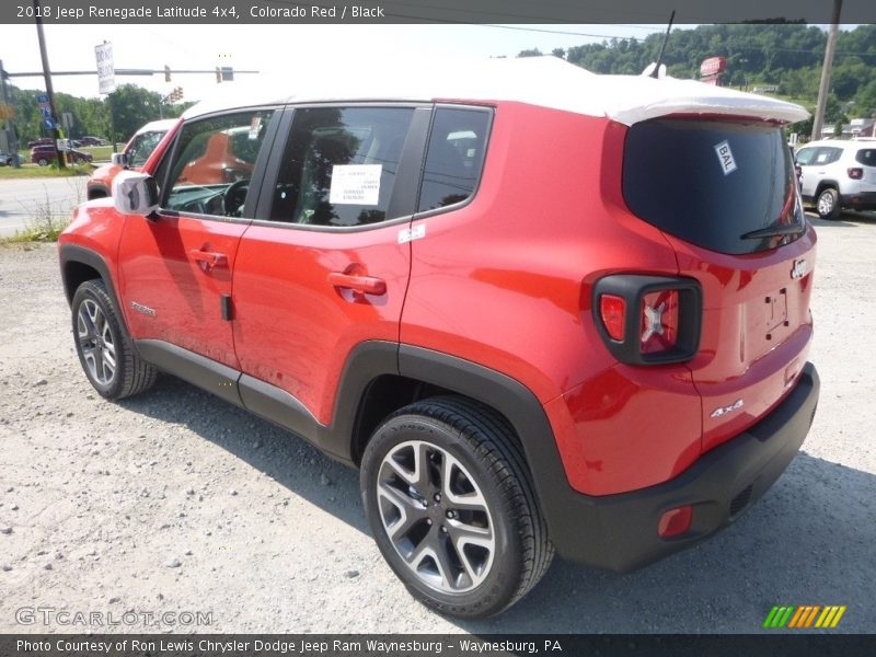 Colorado Red / Black 2018 Jeep Renegade Latitude 4x4