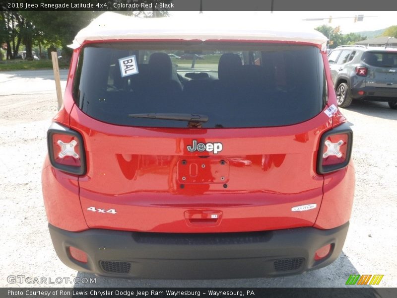 Colorado Red / Black 2018 Jeep Renegade Latitude 4x4