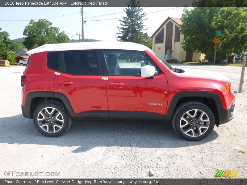 Colorado Red / Black 2018 Jeep Renegade Latitude 4x4